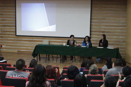 Inauguración del Coloquio de Tesis sobre Género. UACM, 2014.