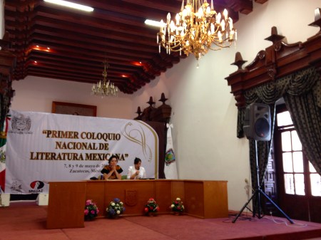 Coloquio Nacional de Literatura. Universidad Autónoma de Zacatecas, 2014
